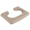 Center Console Cup Holder Cover Plate Armrest Pad Beige Fit for Ford F‑150 2004‑2014