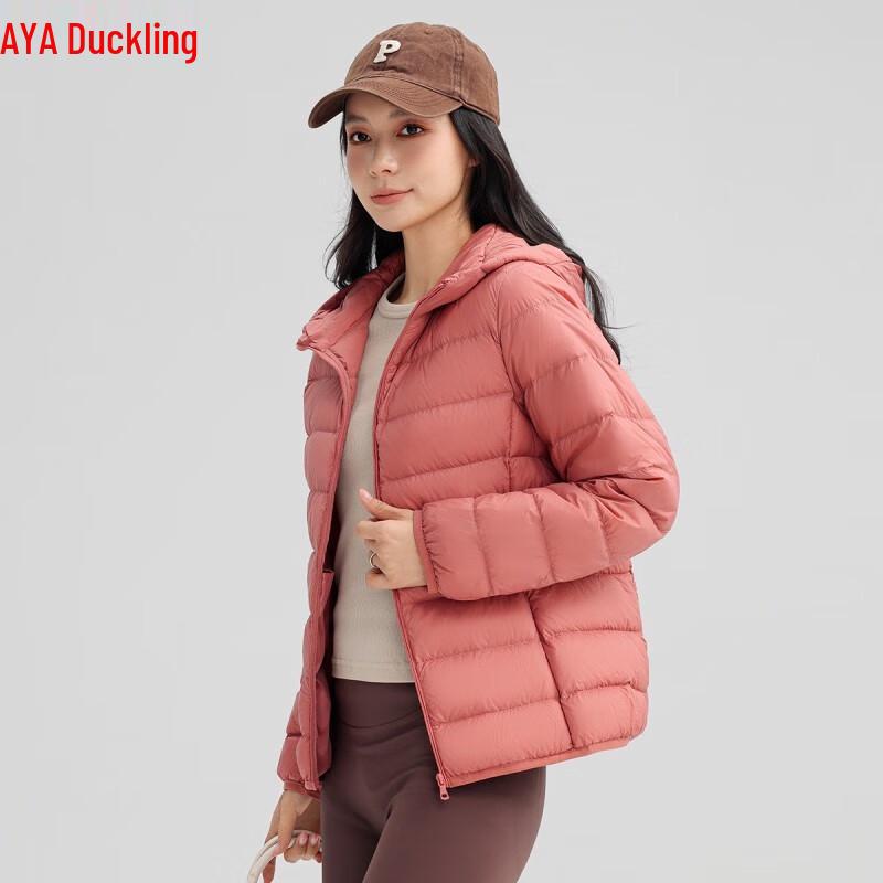 Женский классический легкий пуховик YAYA с капюшоном 3XL