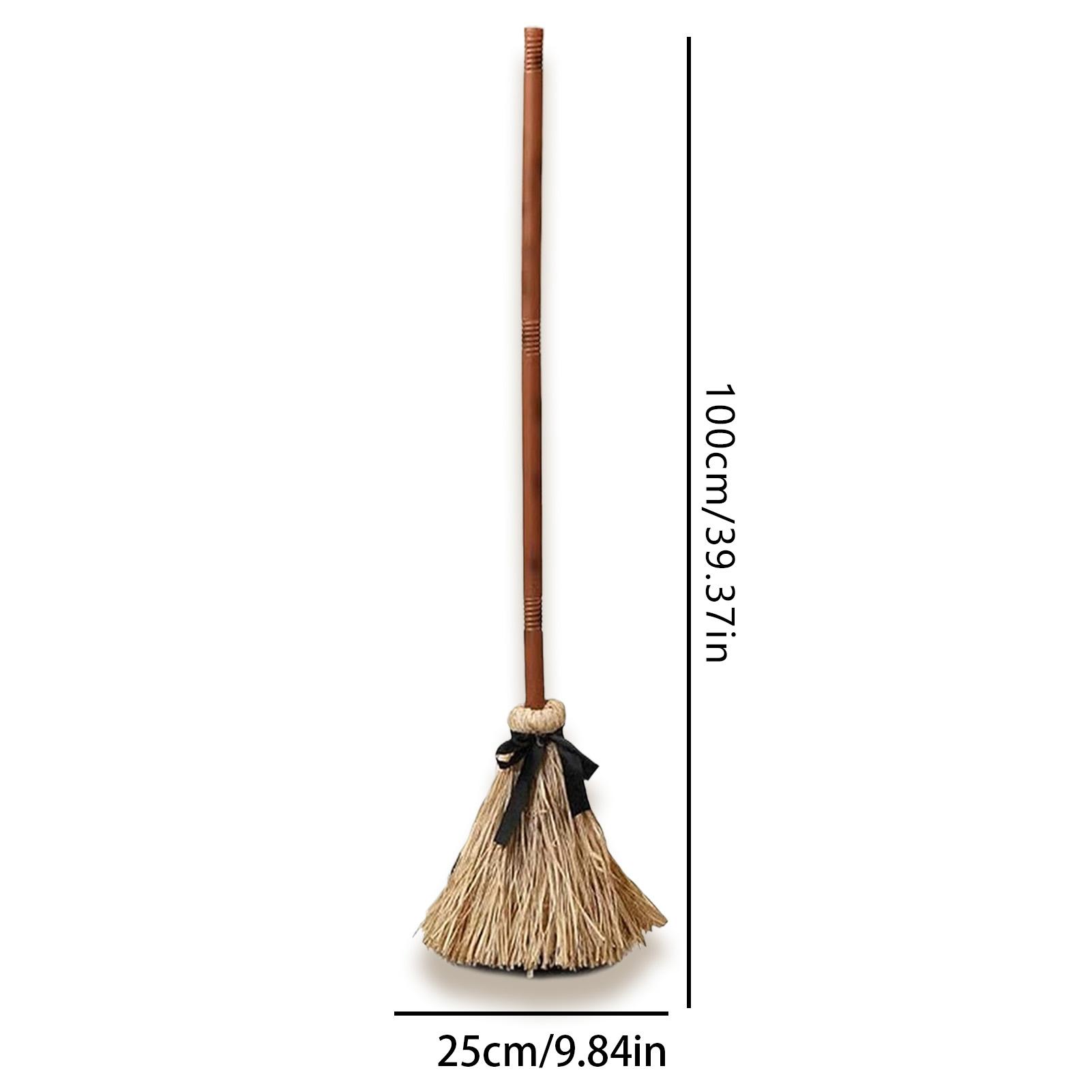 2025 Dancing Witch Broom Scary Party Animated Floating Witch s Broom With Sounds halloweeen decorations