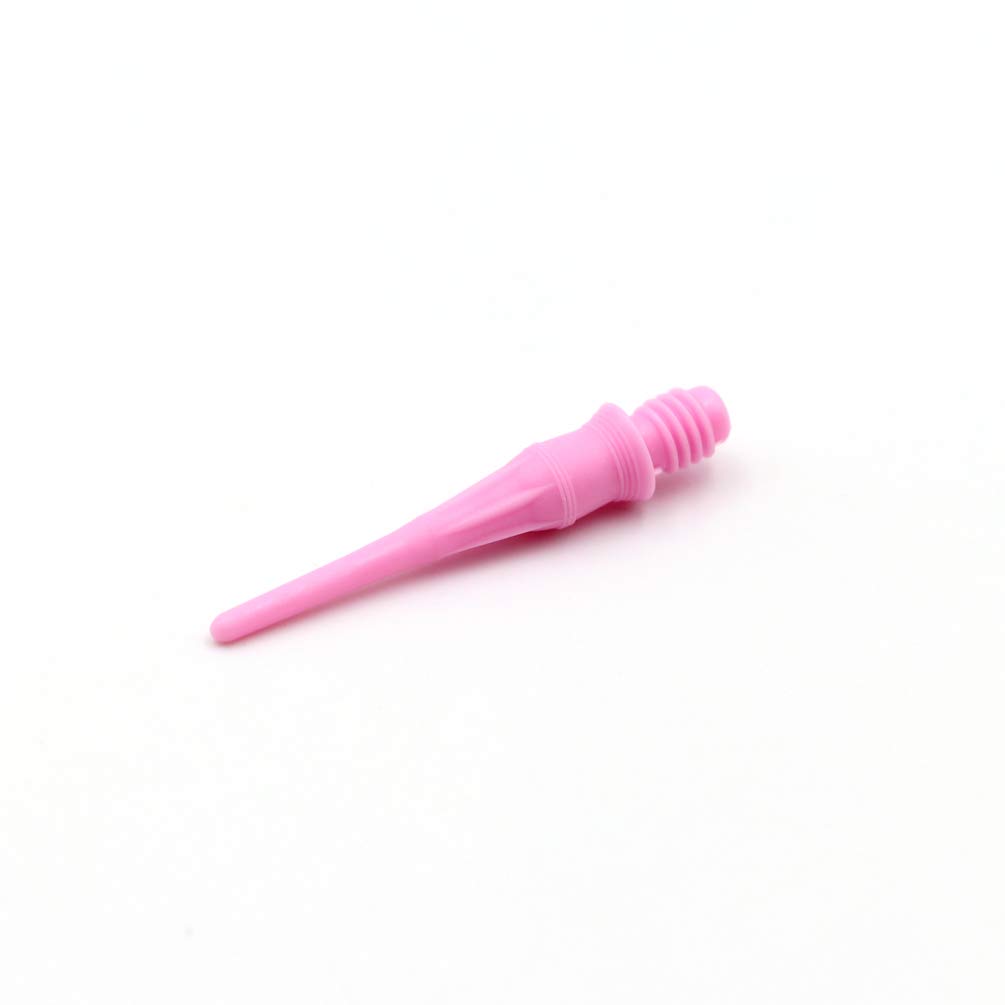 CUESOUL Soft Tip Points 2BA 80 Pieces Pink CSDA-A1117