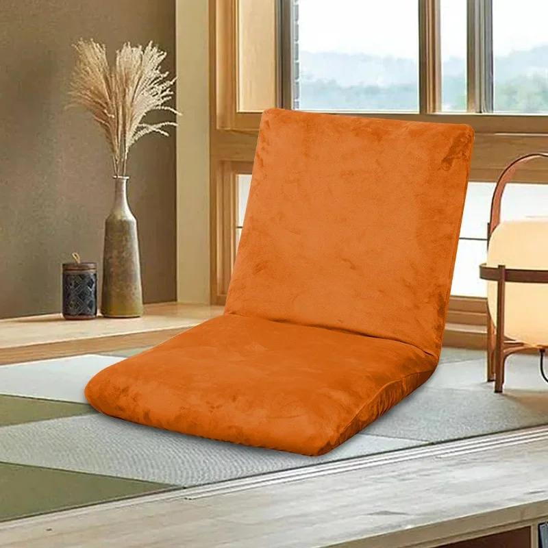 Coprisedia Tatami per Divano Pigro Coprisedile Sedia Copertura Pieghevole Giapponese per Letto da Dormitorio Custodia per Poltrona Reclinabile Senza Gambe Divano Letto per Studenti
