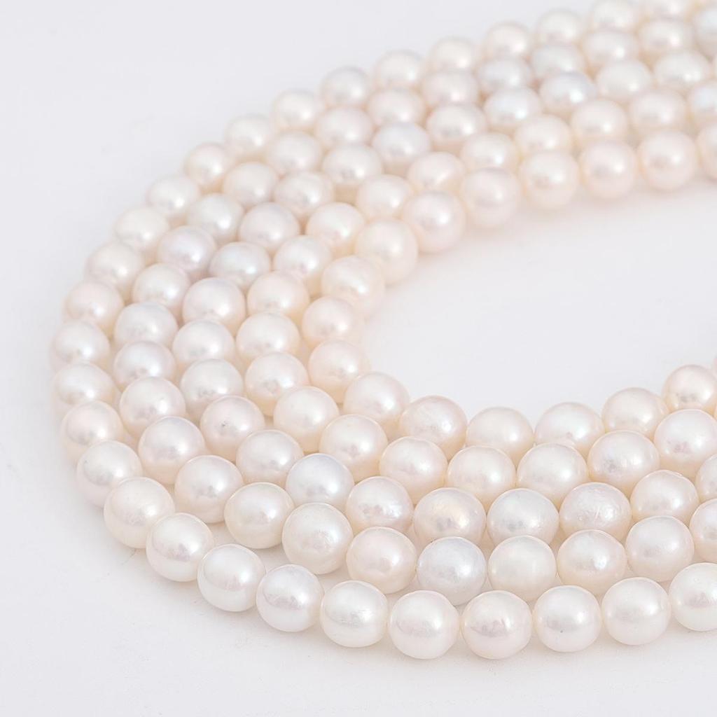 48Pcs Natural Freshwater Pearls For DIY Necklace Bracelet Earrings Jewelry Making