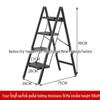 Multi-Purpose A-Frame Folding Ladder & Flower Stand - Perfect Housewarming Gift