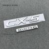3d ABS for Mazda CX-5 13-25Year EditionABS ChromeLogo BYD Emblem Letters Stiker Car Trunk Badge Auto Parts Accessories