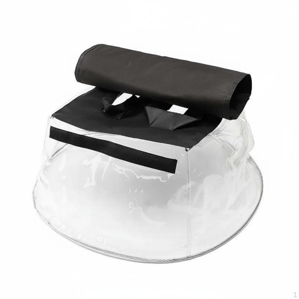 Rain Cover Clear Design Transparent Beam Light Protector Easy Installation Lighting Equipment