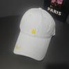 Versatile face small sunshade baseball cap women's sunscreen letter embroidered cap men's outdoor leisure hat