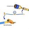 B46E R134A Refrigerants Recharge Hose Set Air Conditioning Maintenance Part Air Conditioning Charging Hose and Adapter Set