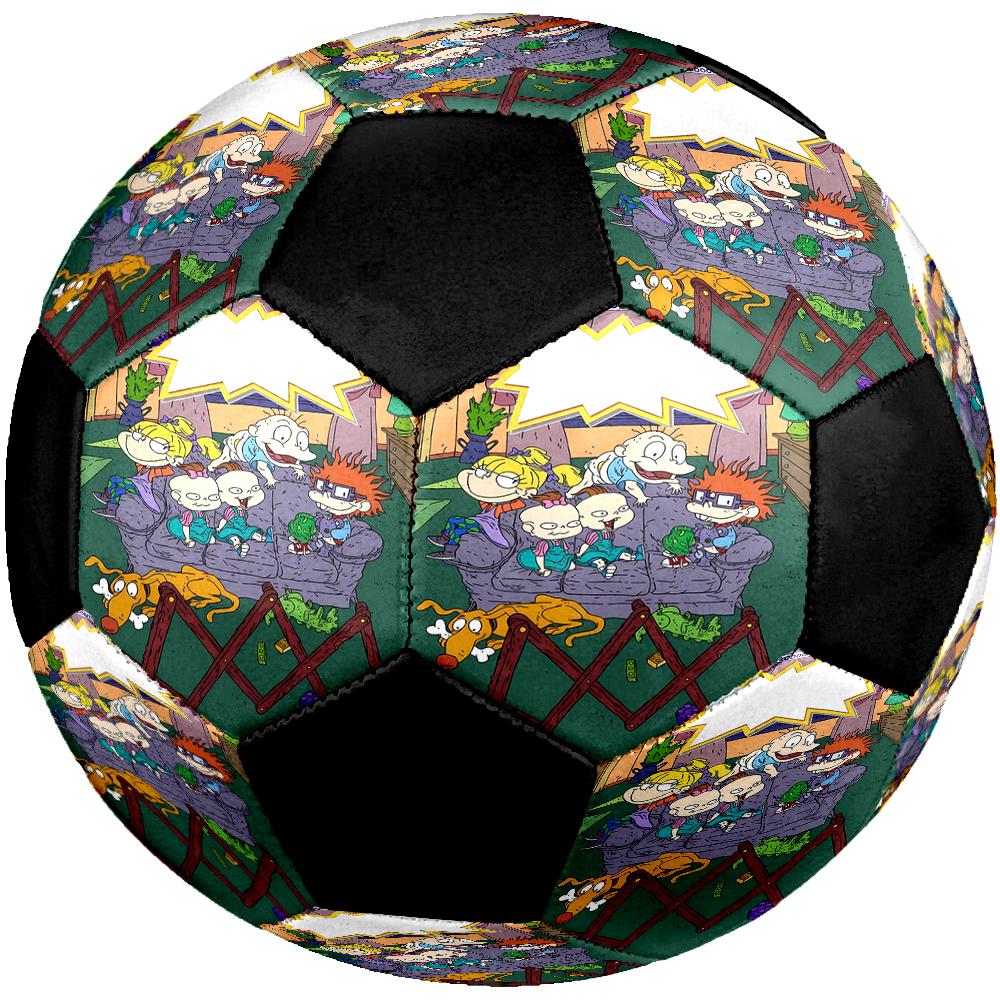Ballon de Football Rugrats Taille 5, Convient pour les Matchs en Intérieur et en Extérieur, un Cadeau Convient à Tous.