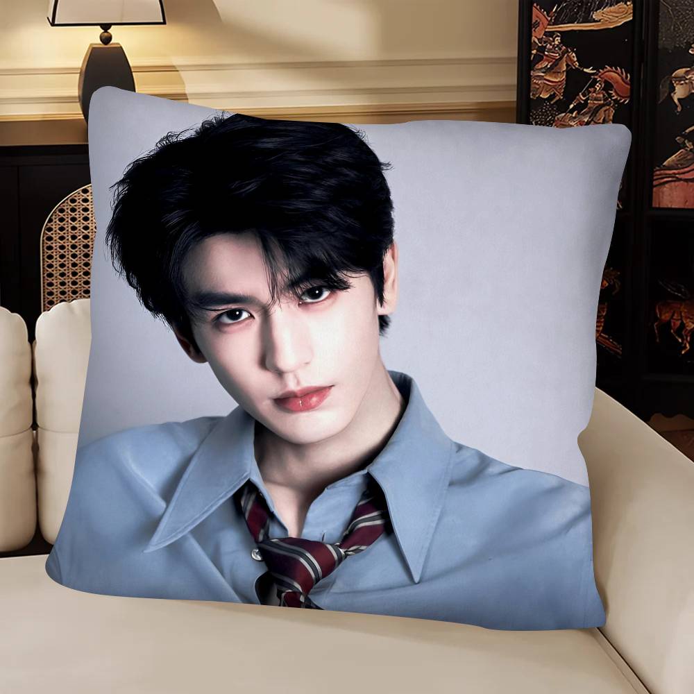 Actor ZhangLingHe Pillow Case Fashion Square Pillowcase Bedroom Sofa Room Ins Decoration Leisure