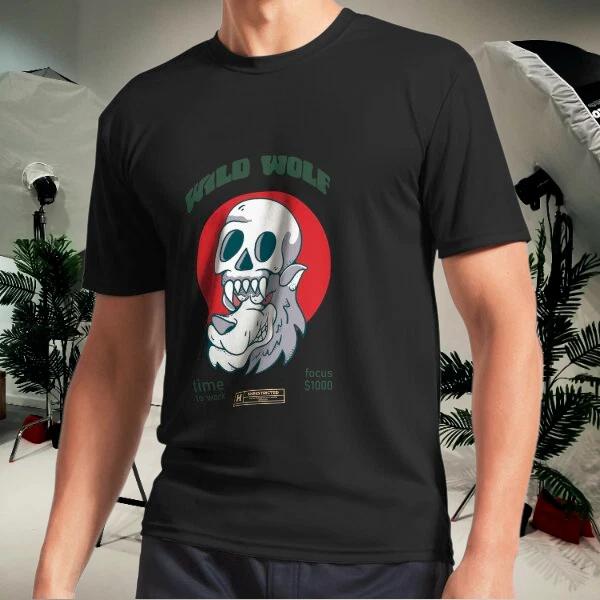 Men s and Women s T-shirts Wild Wolf S