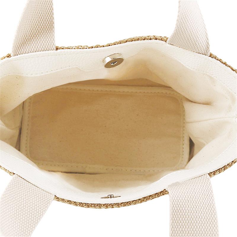 Plażowa pleciona torba na ramię z raffii, damska, bohema, letnia, pleciona z rattanu, typu worek, torebka na ramię, ręcznie robione torby crossbody dla kobiet