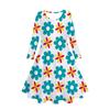 Girls' 3D Boho Floral Dress Long Sleeve Summer Spring Vacation Daily Holiday Princess Beautiful Sweet Kids 4-12 Years Casual Dress A Line Dress