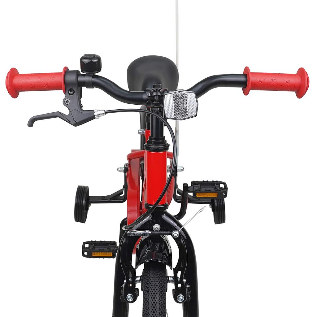 Kids  Bicycle 16 Inch for Ages 4 6 Red