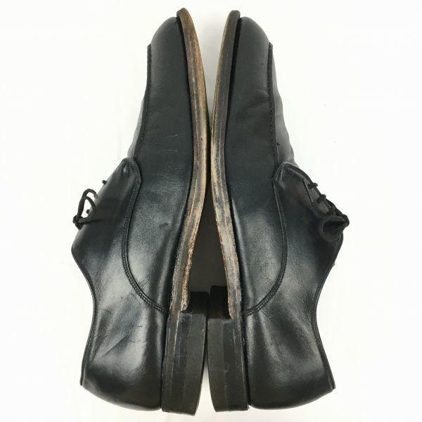 Pre-1980s USA Vintage All Leather Goodyear U-Tip Business Shoes Black Size 9.5D (Approx. 27.027.5cm) Men's(USED)