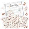 Gender Neutral Baby Journal Baby Memory Book Scrapbook Photo Album for First Year Scrapbook Book from Pregnancy To Age 1