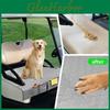 Golf Cart Seat Cover With Four Front Pockets And Nonslip Base For Outdoor Golfing
