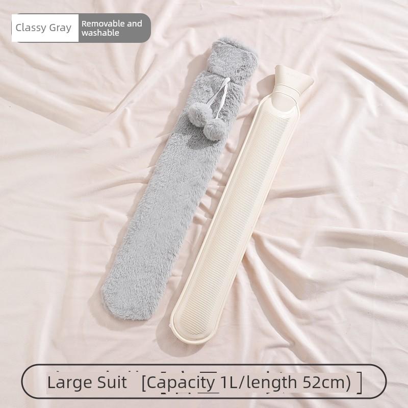 Extra Large Bed Special Hot Water Bag over Long Clause Hot-Water Bag Water Injection Irrigation Thickened Sleep Fantastic Foot Warming Appliance