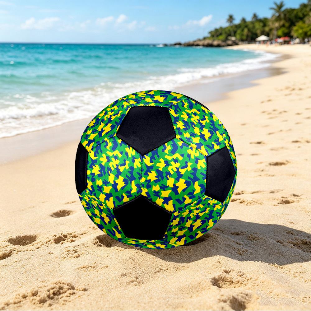 1pc Camouflage Lightweight PVC Training Soccer Ball, Size 5, Suitable for Indoor and Outdoor TrainingGift y60359