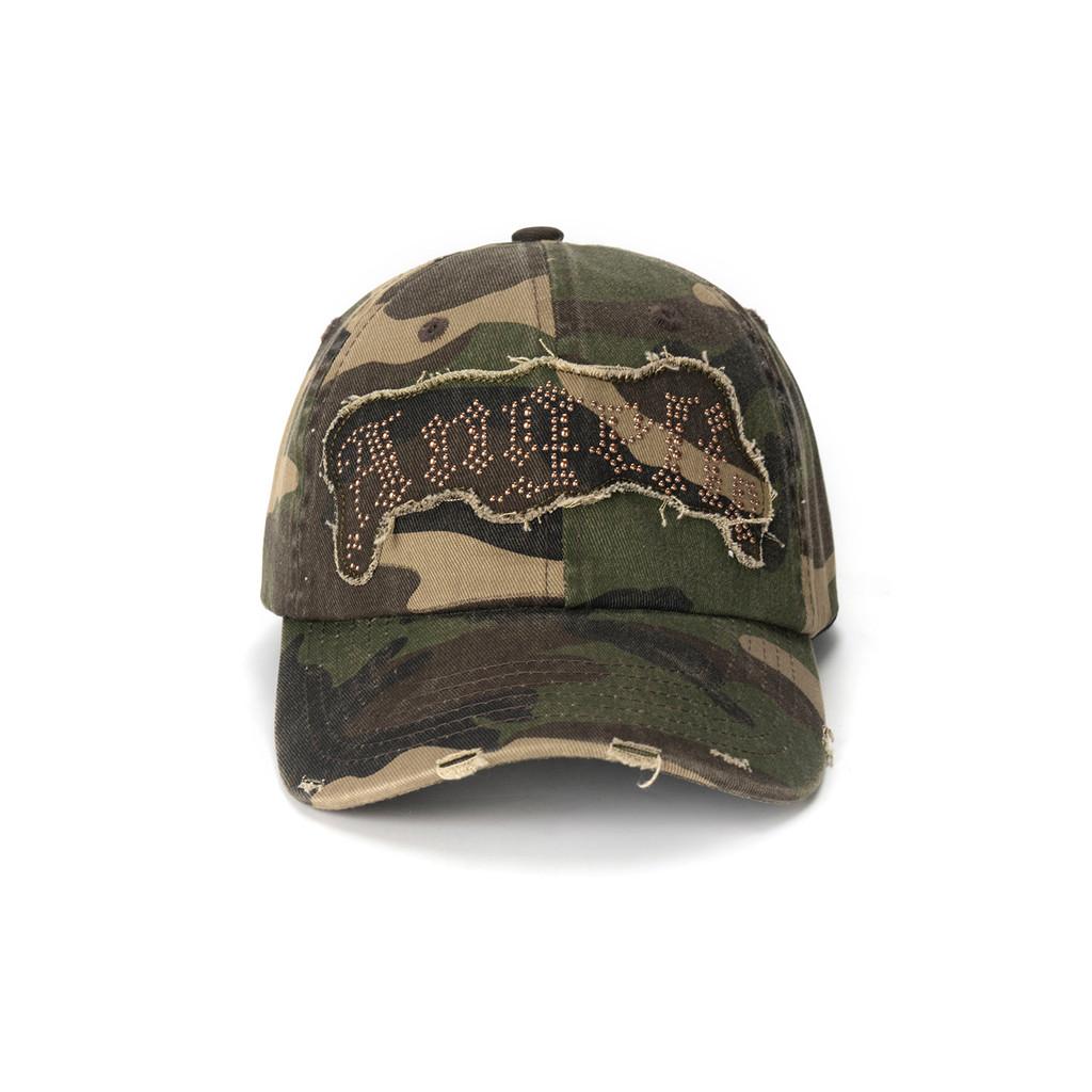 Vintage Embroidered Cotton Baseball Cap With Adjustable Fit For Casual Streetwear In Summer