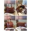 2025 New shoulder bag, high-end work commuter bag, first layer cowhide leather women's messenger handbag women