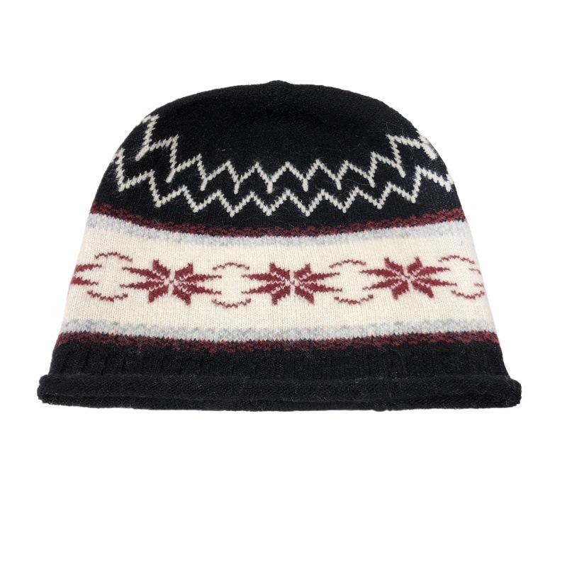 Women S Large Size Knit Hat For Autumn Winter Hiking Warm Ear Protection Cold Cap
