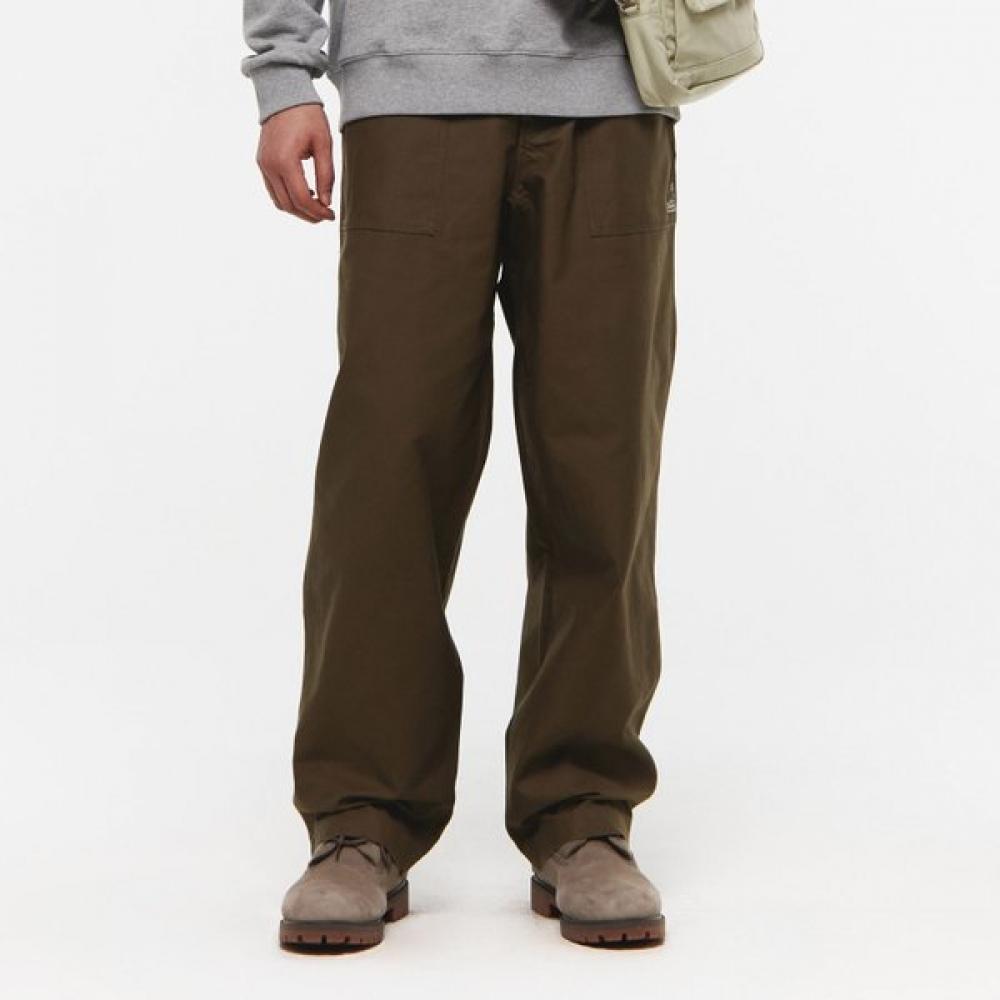 KANGOL Хаки брюки-карго с поясом 4560 SS