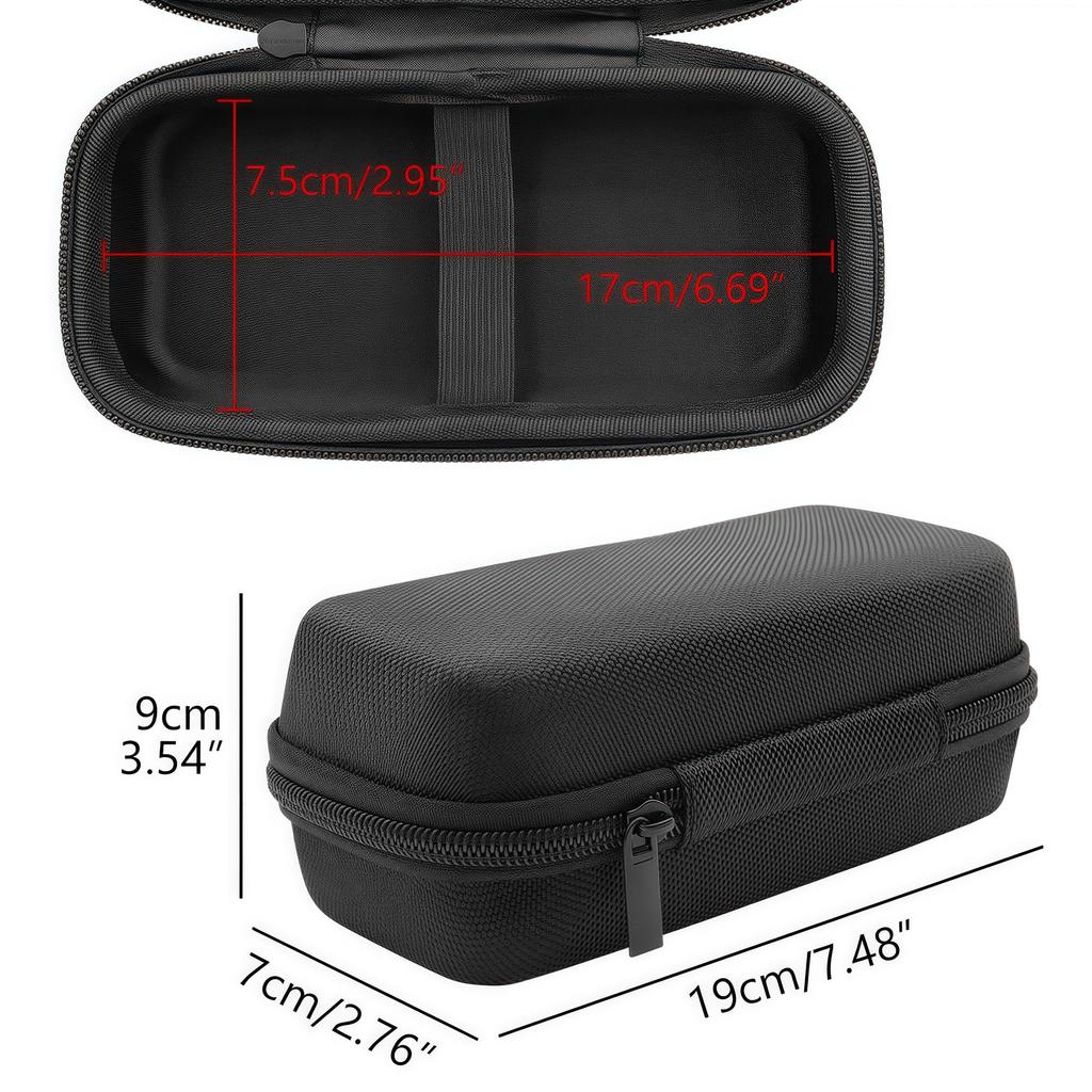Musiin Guitar Effects Hard Shell Protective Bag, compatible with BOSS JB-2D, BOSS DS-1W, BOSS OD-1X, BOSS CS-3 and other effects, its protective and