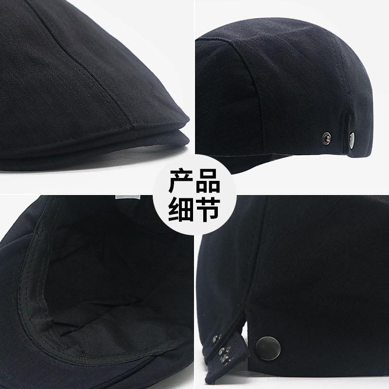 Retro Anti-duck Tongue Beret Children Summer Painter Newsboy Hat Simple Versatile Face Small Forward Hat