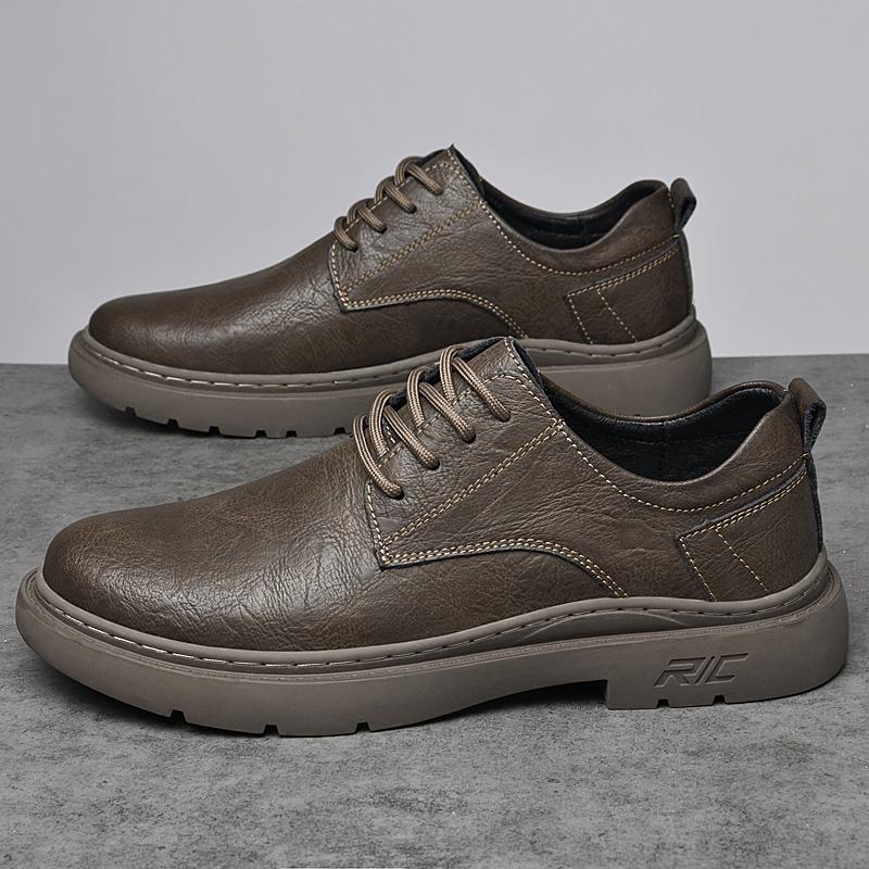 Fashion Genuine Leather Men Business Formal Flats Luxury Brand Men's Casual Shoes Classic Handmade Man Oxford Shoes Wedding Derby Shoes