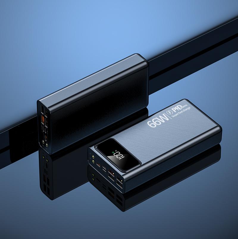 100% Origina 50000mAh powerbank fast charging With 4 USB 3 inputs Portable charger iphone power bank 20