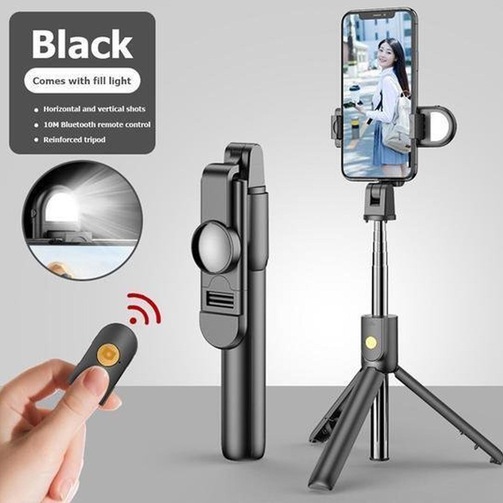 

6 in 1 Wireless Bluetooth Selfie Stick Adjustable Rotatable Phone Holder Handheld Selfie Stick Stabilizer Type 2