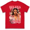 Selena Gomez Butterfly Collage Graphic Tshirt Unisex Unisex Retro 90s Bootleg Fan Casual Short Sleeve Cotton Tops
