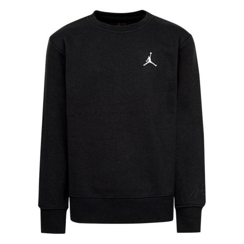 Nike Childrens/Kids Air Jordan Logo Fleece Crew Neck Sweatshirt