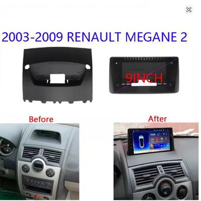 Android Central Control Panel Frame for 2003-2009 Renault Megane 2.