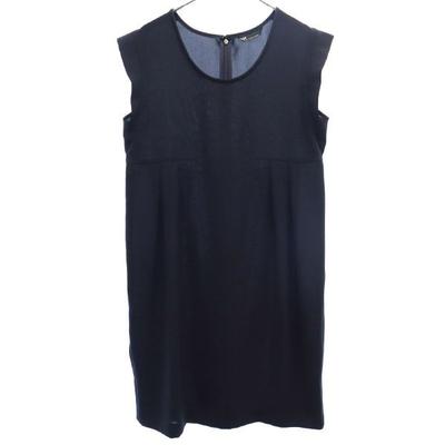 Plage Made In Japan No Sleeve One Piece Navy Women Used