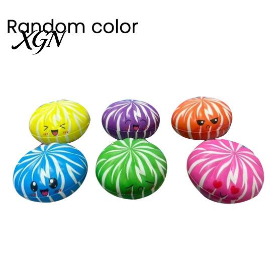 Reusable Stress Ball Squeeze Toy Soft TPR Relief Slow Recovery Fidget Hand Exercise Durable Anxiety Handheld Size for Adults And