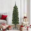 Artificial Christmas Tree with 150 LEDs and Stand Green 150 cm