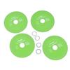 4 Stück Glasschneidscheiben Dünne Sägeblatt-Scheibe für Keramik Jadestein Weinflasche 10cm Durchmesser