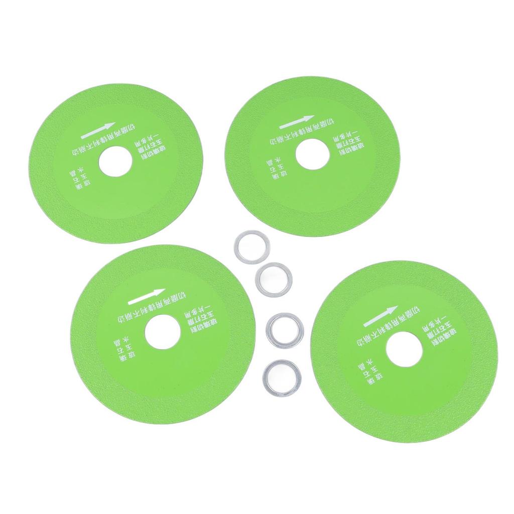 4 sztuki Szklane tarcze tnące Cienkie ostrze piły Tarcza do ceramiki Jadeit Butelka na wino Średnica 10 cm