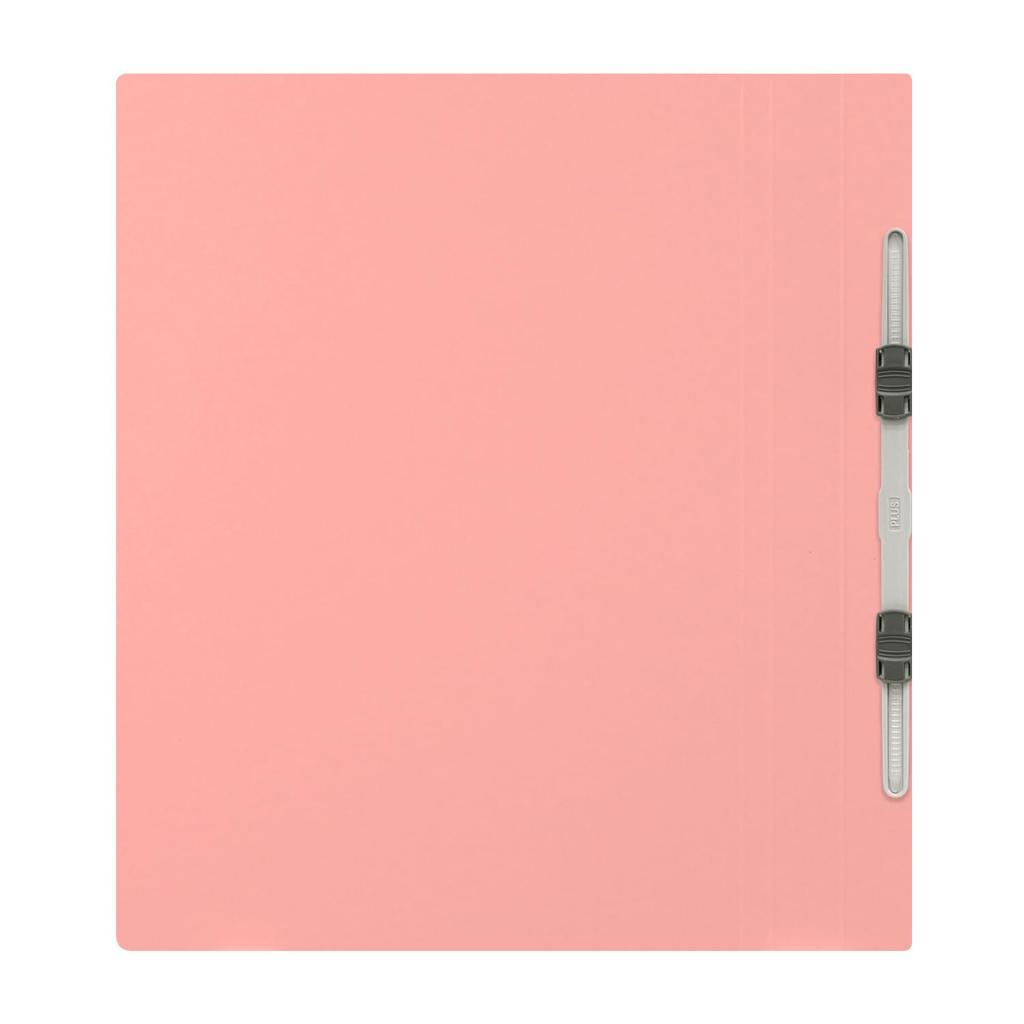 Plus PP Flat Thick 10 File, A4, Binding, Pink, Books, NO.121PW 98-348×10
