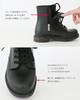 Room Nine Fully Waterproof Rubber Rain Boots with Side Track Lock Korean Perfect for and Black Size M Women's Zipper, Sole, Lace-Up, Design, Snow,