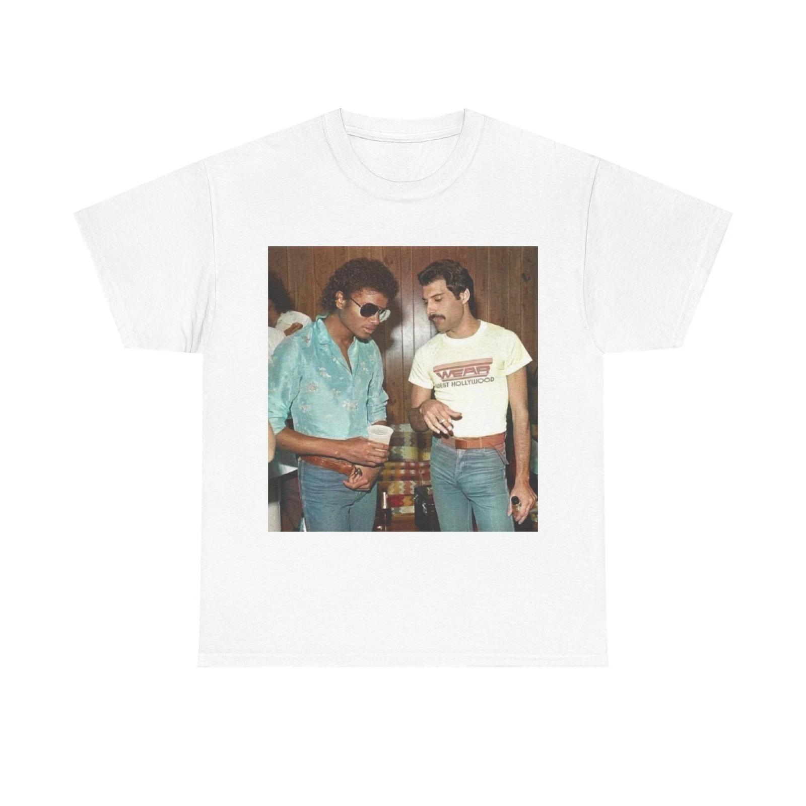 Men s and Women s T-shirts Michael jackson Queen XXL