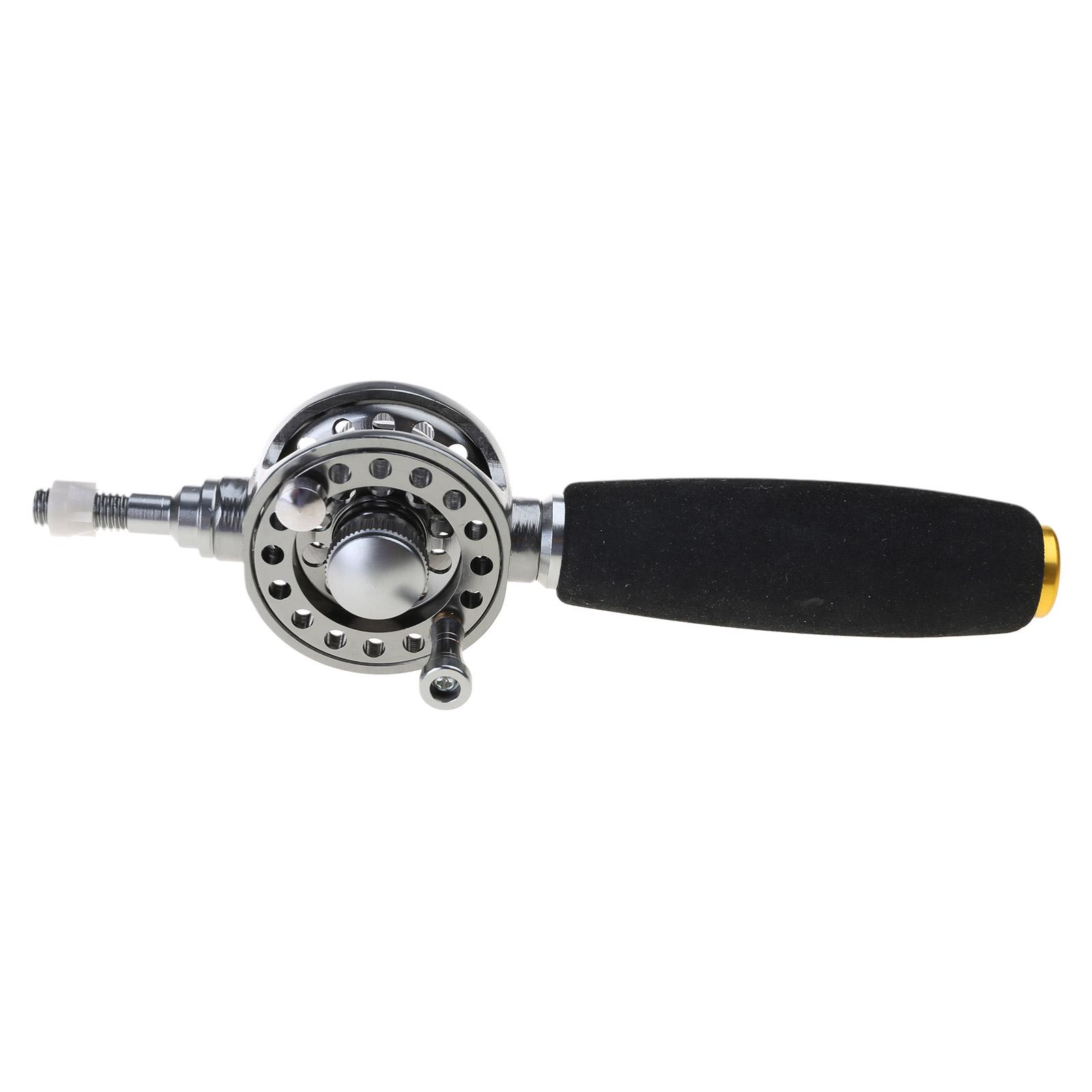 Полностью металлическая рыболовная катушка колесо внутренняя леска полностью металлическая безынерционная катушка DIY ретрофиты полая катушка рыболовный аксессуар 60