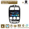 Car Radio Multimedia MP5 Player Head Unit Stereo BT For Hyundai Accent 2 LC2 1999-2012