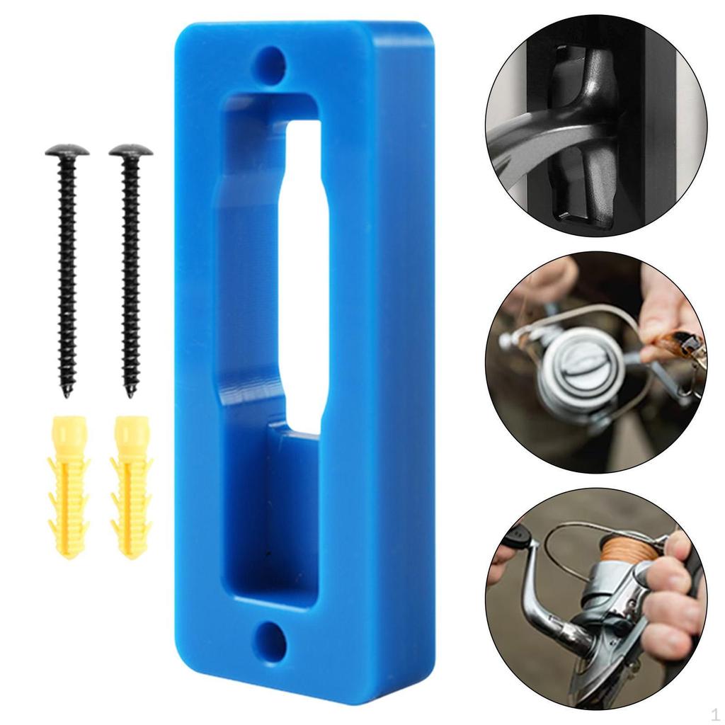 Fishing Reel Wall Mount Rack Display Stand,Sturdy,Organizer Easy Installation Space Saving