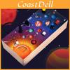 Wooden Solar System Busy Light Circuit Board Educational Toy For Early Learning