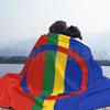Sami Flag Blanket For Sofa Bed Travel Samis Sami Saami Sames Samés Sámes Flag Flagshop Scandinavia Sweden Norway