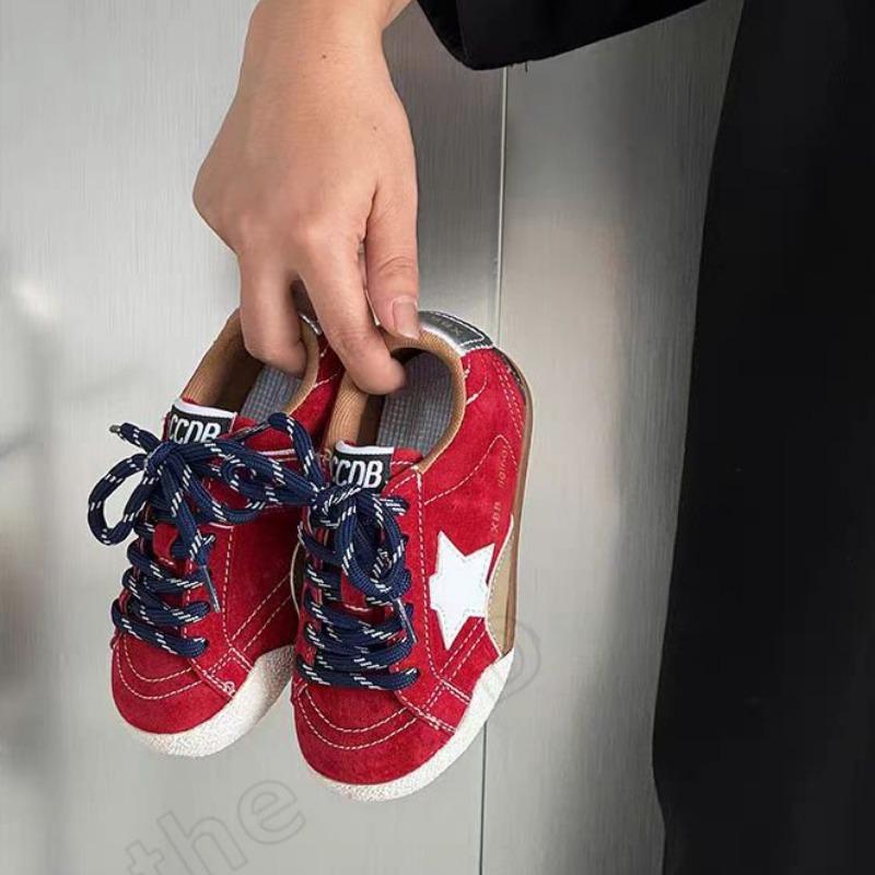 Retro-Sneaker für Kinder Modische Sneaker für Jungen und Mädchen Weichsohlige Freizeitschuhe