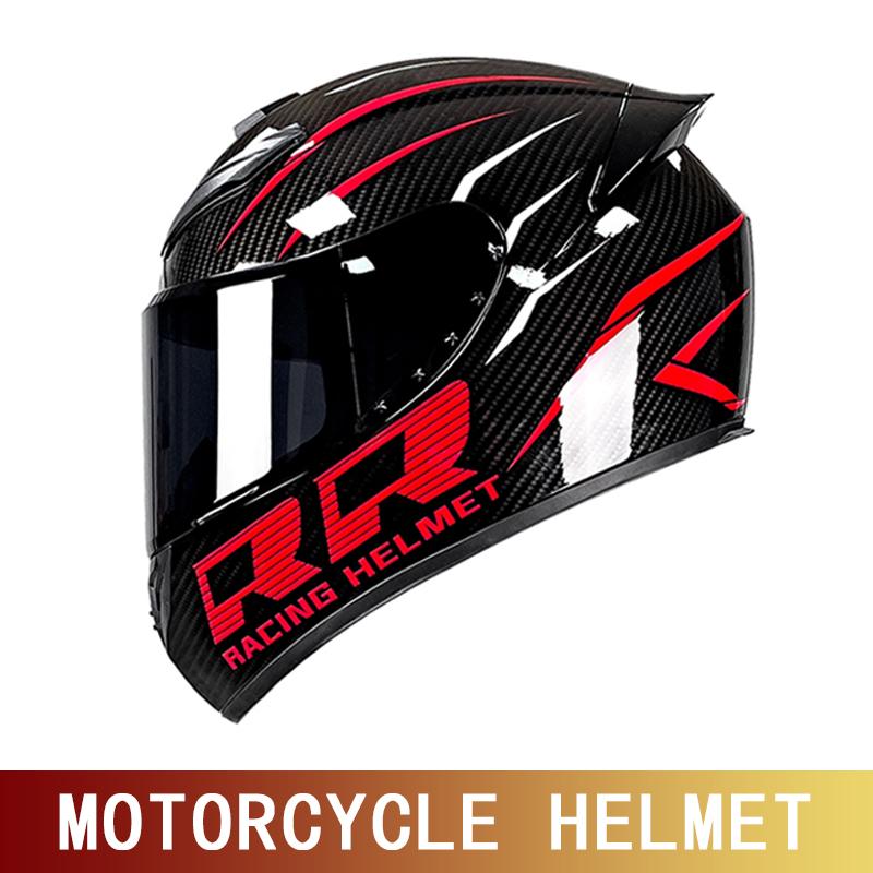 

Мотоциклетный шлем мотоциклетный шлем-интеграл гоночный картинг летний антизапотевающий солнцезащитный ретро-шлем для личности защитный шлем XXL