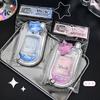 1Pcs Star Cute Photocard Holder Keychain Mobile Phone Shape Photo Card Holder Keychain Card Protective Cover